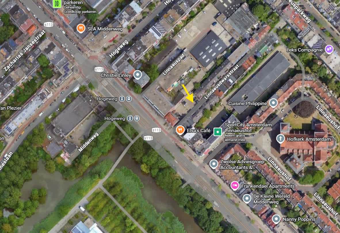 Linnaeusdwarsstraat 8D - Amsterdam