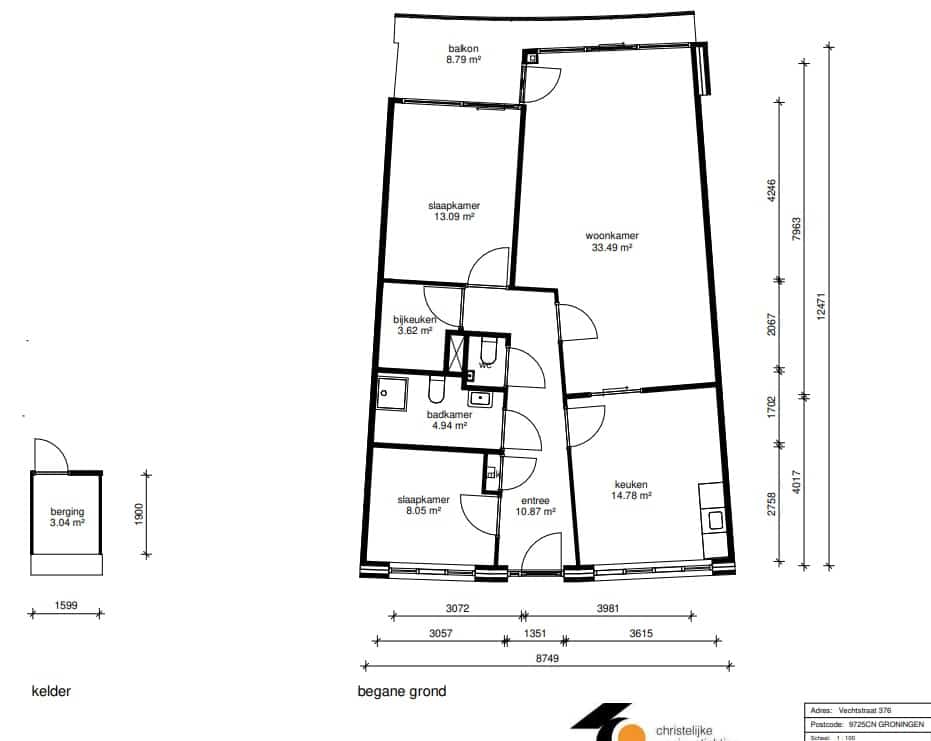 Vechtstraat 376 - Groningen