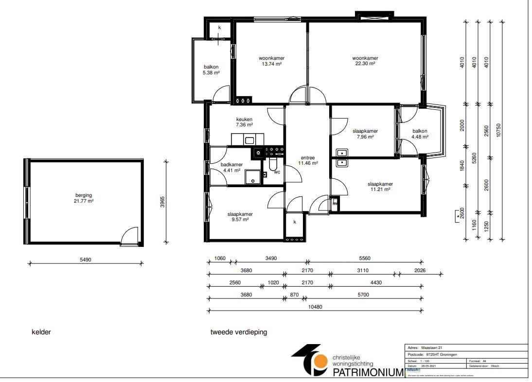Maaslaan 21 - Groningen