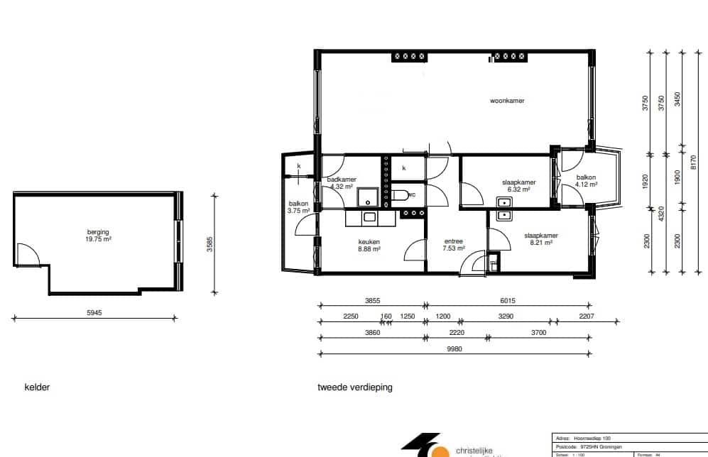 Hoornsediep 100 - Groningen