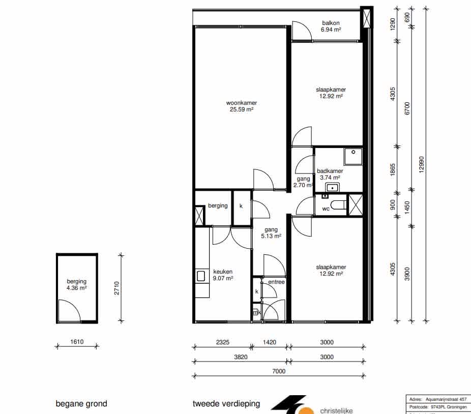 Aquamarijnstraat 457 - Groningen