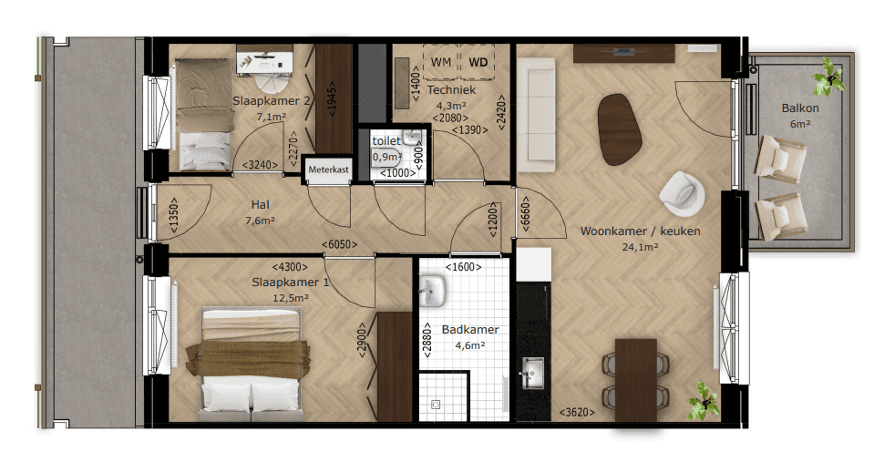 Boraxstraat 61D - Groningen