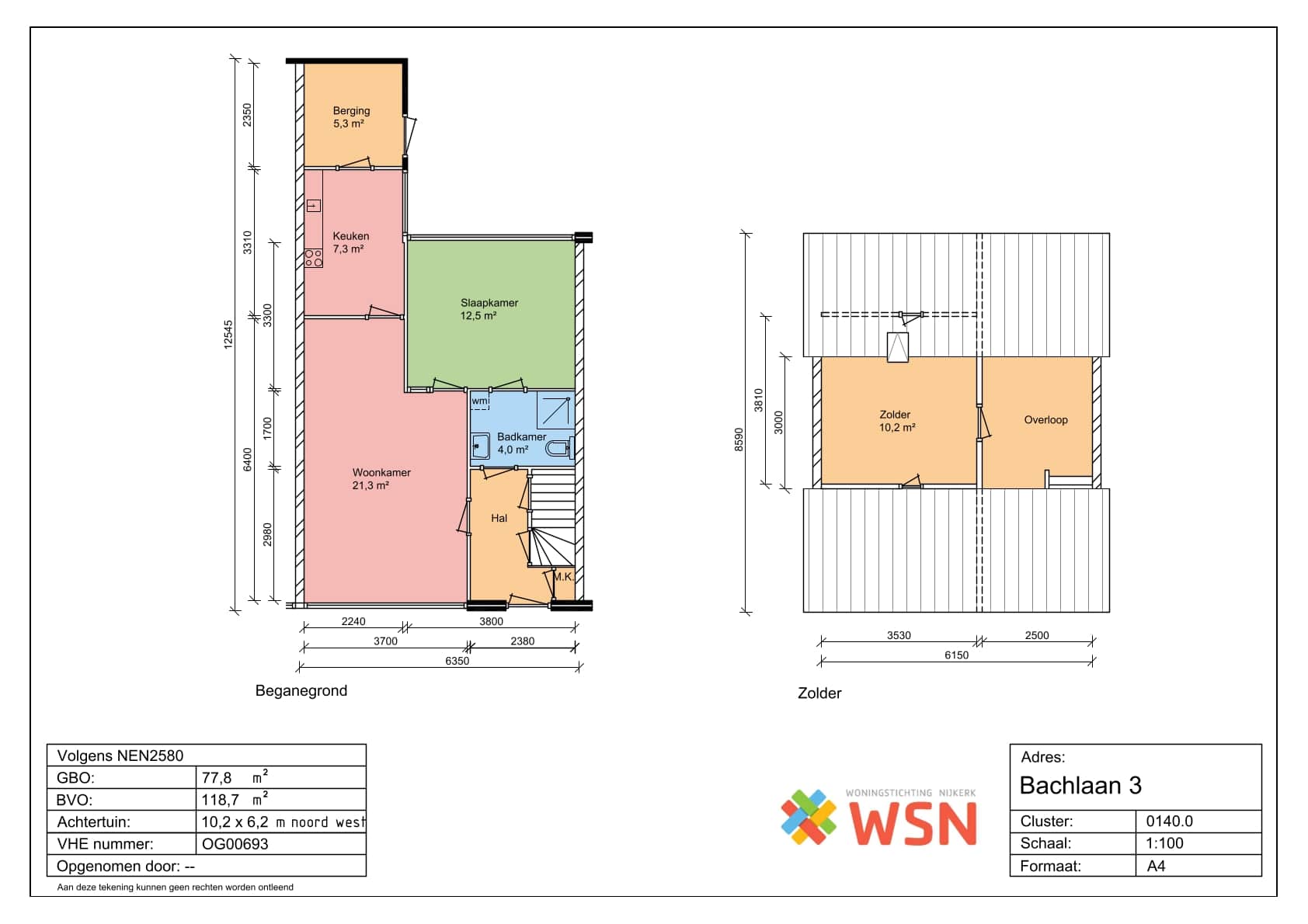 Bachlaan 3 - Nijkerk