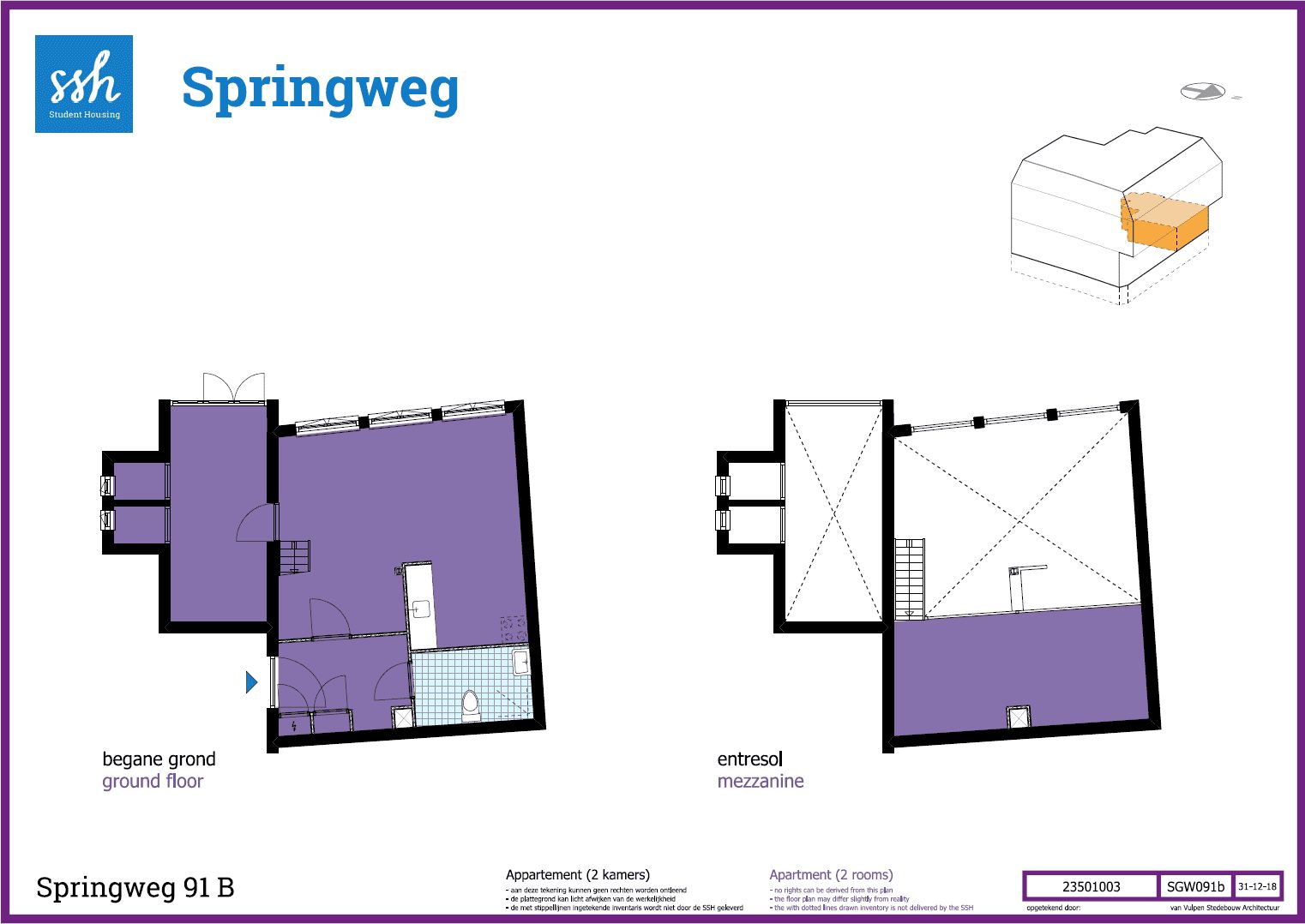 Springweg 91B - Utrecht