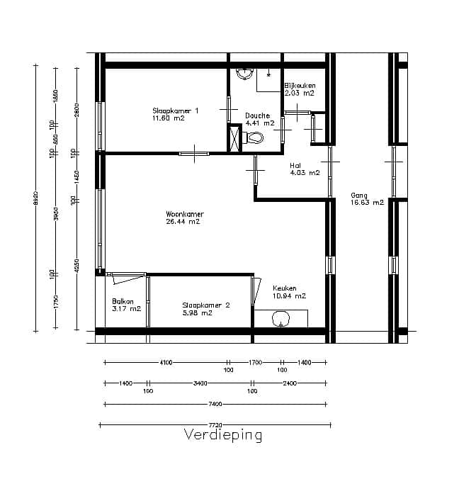 Merwedestraat 56-37 - Groningen
