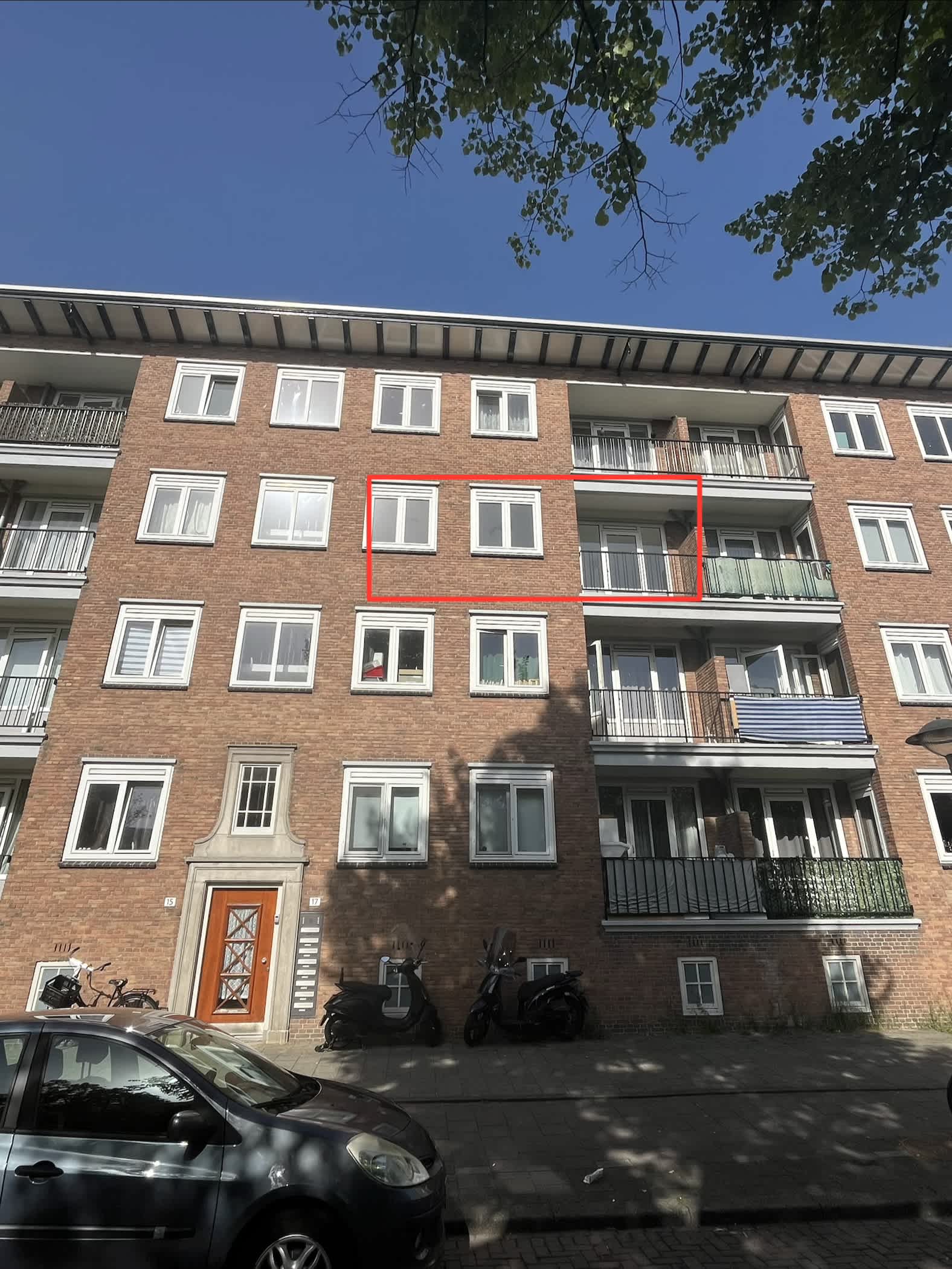 Portiekwoning in Amsterdam
