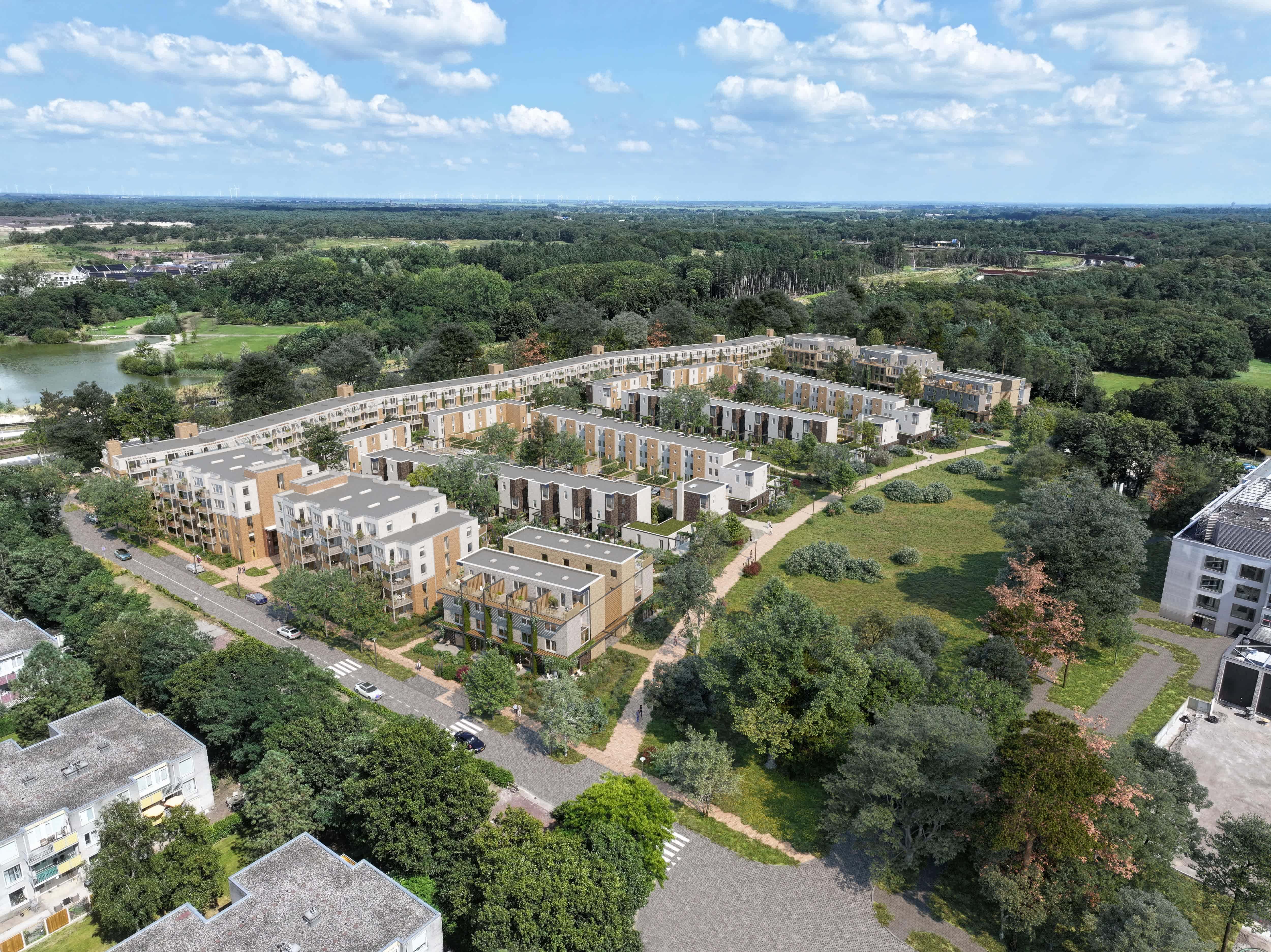 Monninkenpark-  3 kamer- Regulier - €932,93- Blok 2&3 Hilversum