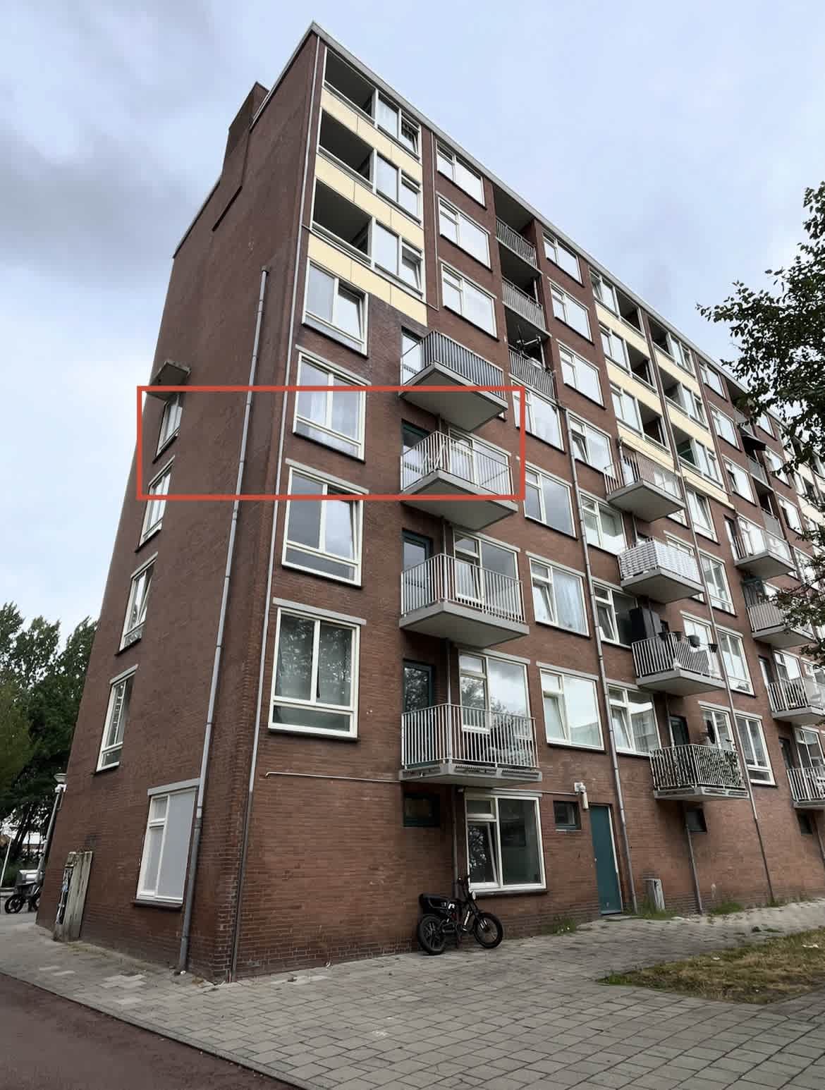 Portiekwoning in Amsterdam