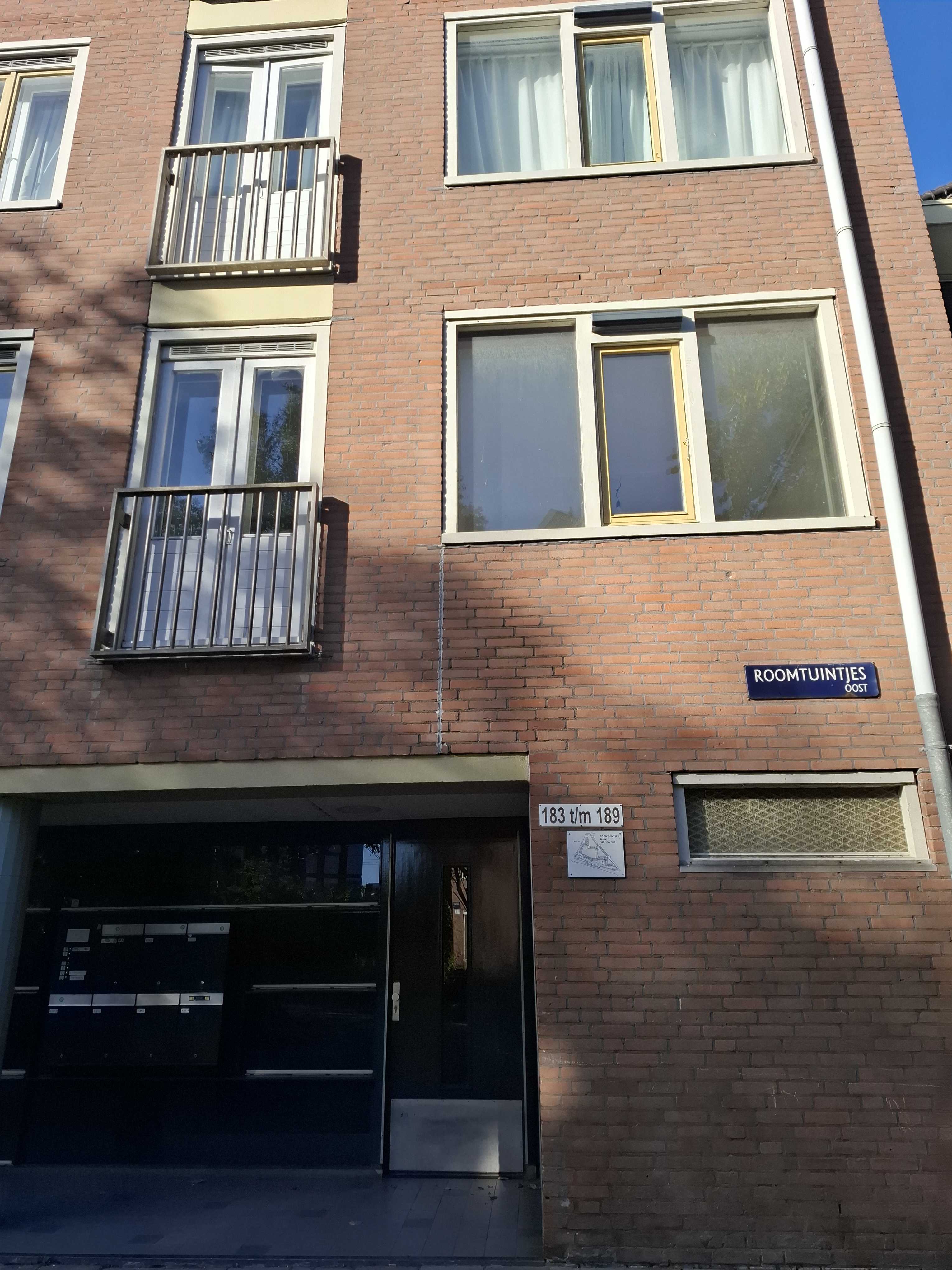 Portiekwoning in Amsterdam
