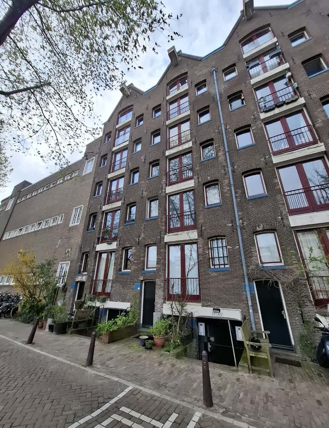 Portiekwoning in Amsterdam