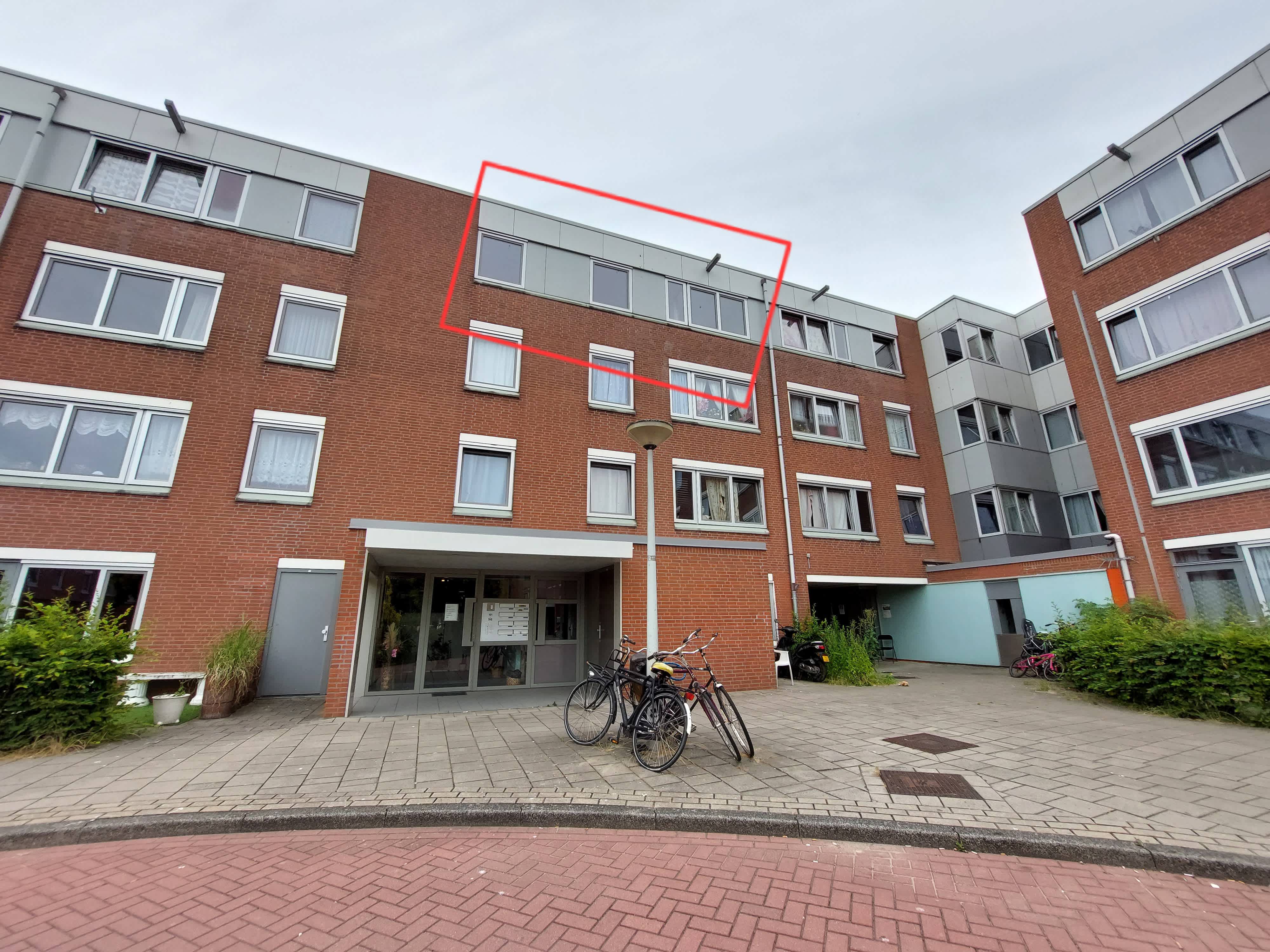 Portiekwoning in Amsterdam