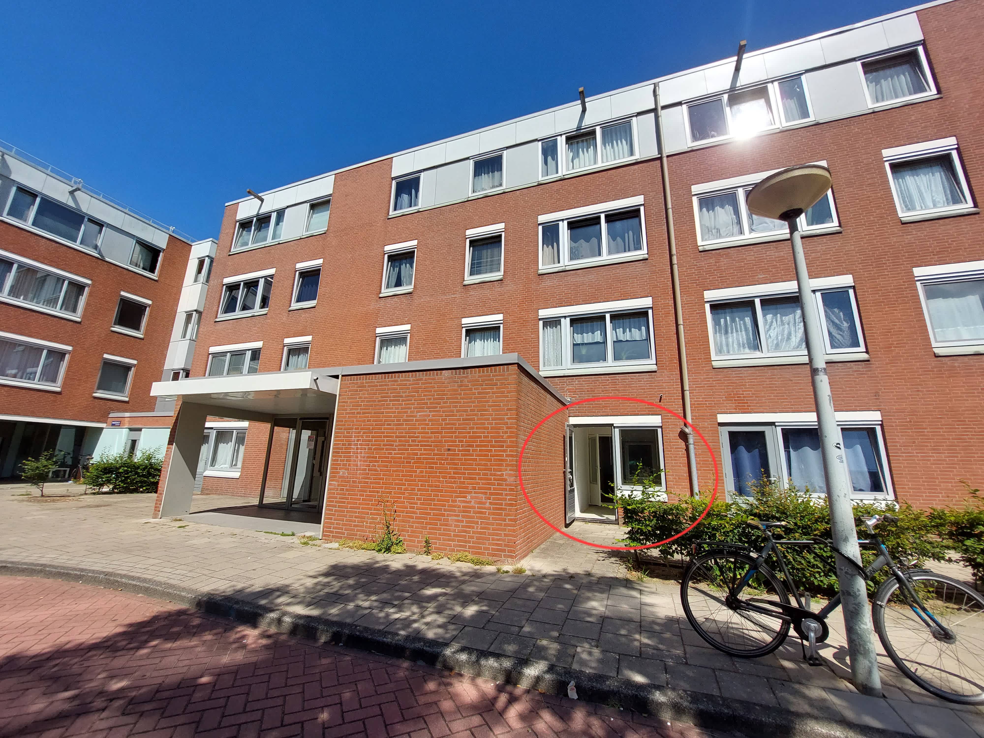 Portiekwoning in Amsterdam