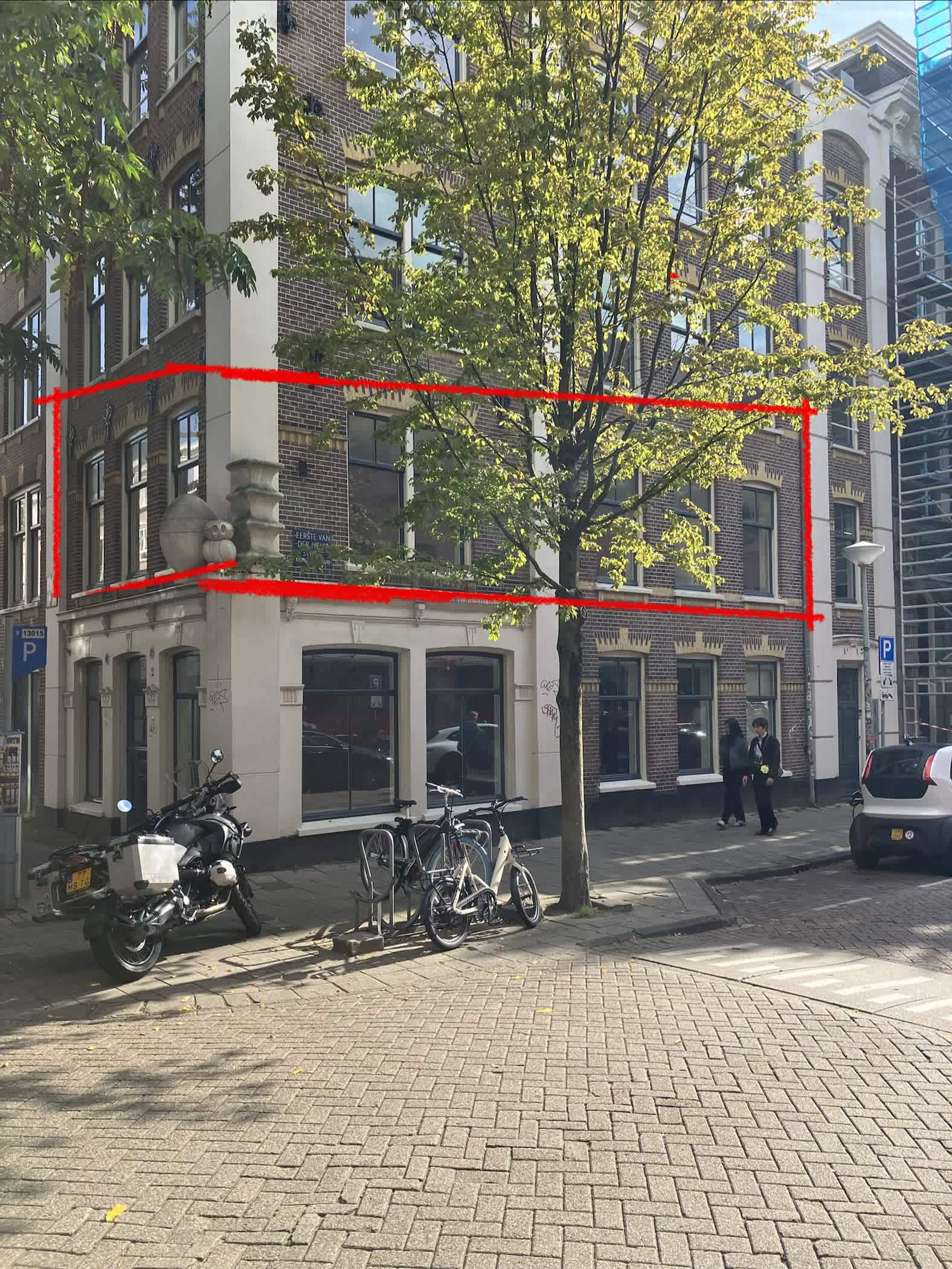 Portiekwoning in Amsterdam