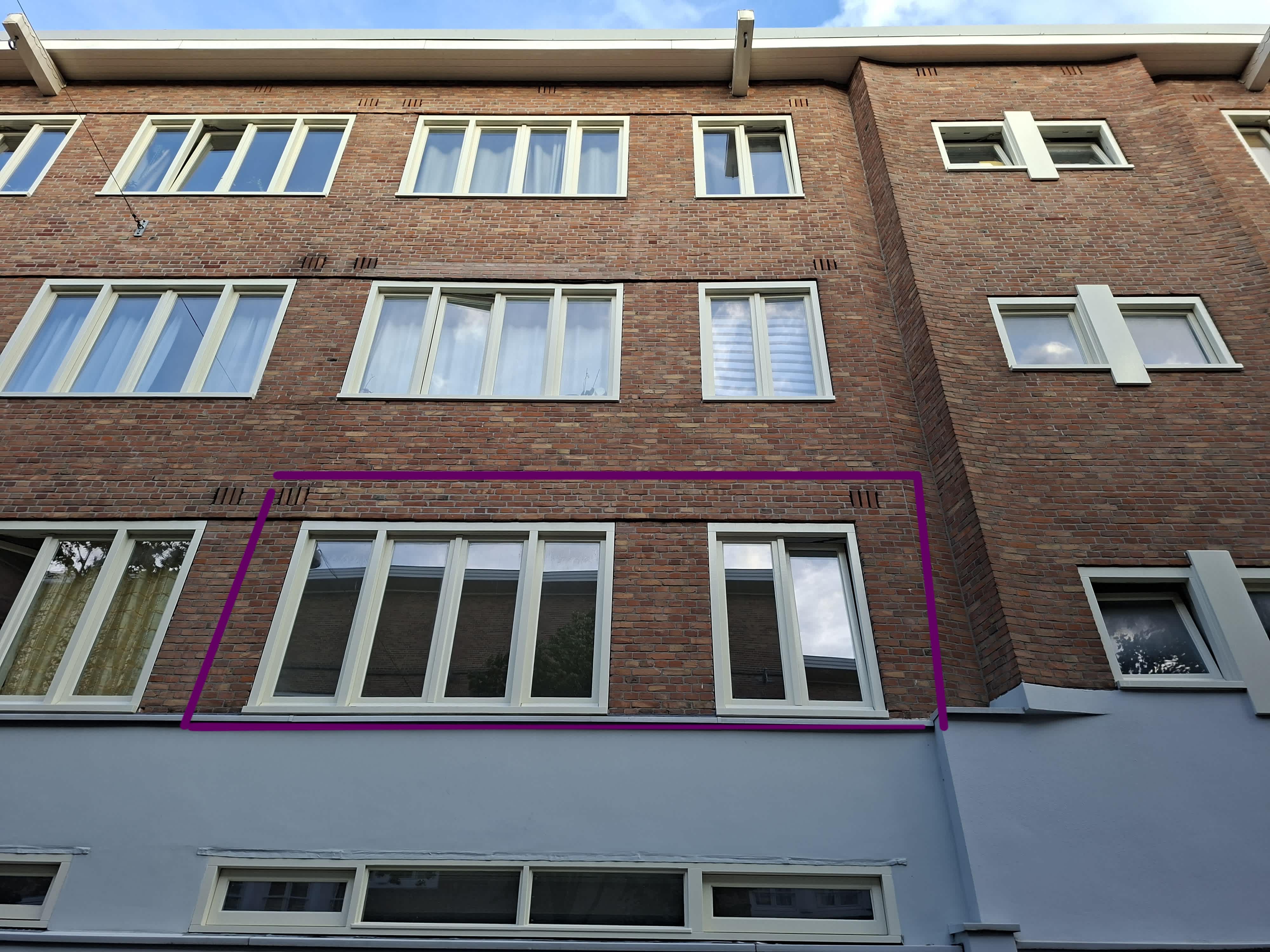 Portiekflat in Amsterdam