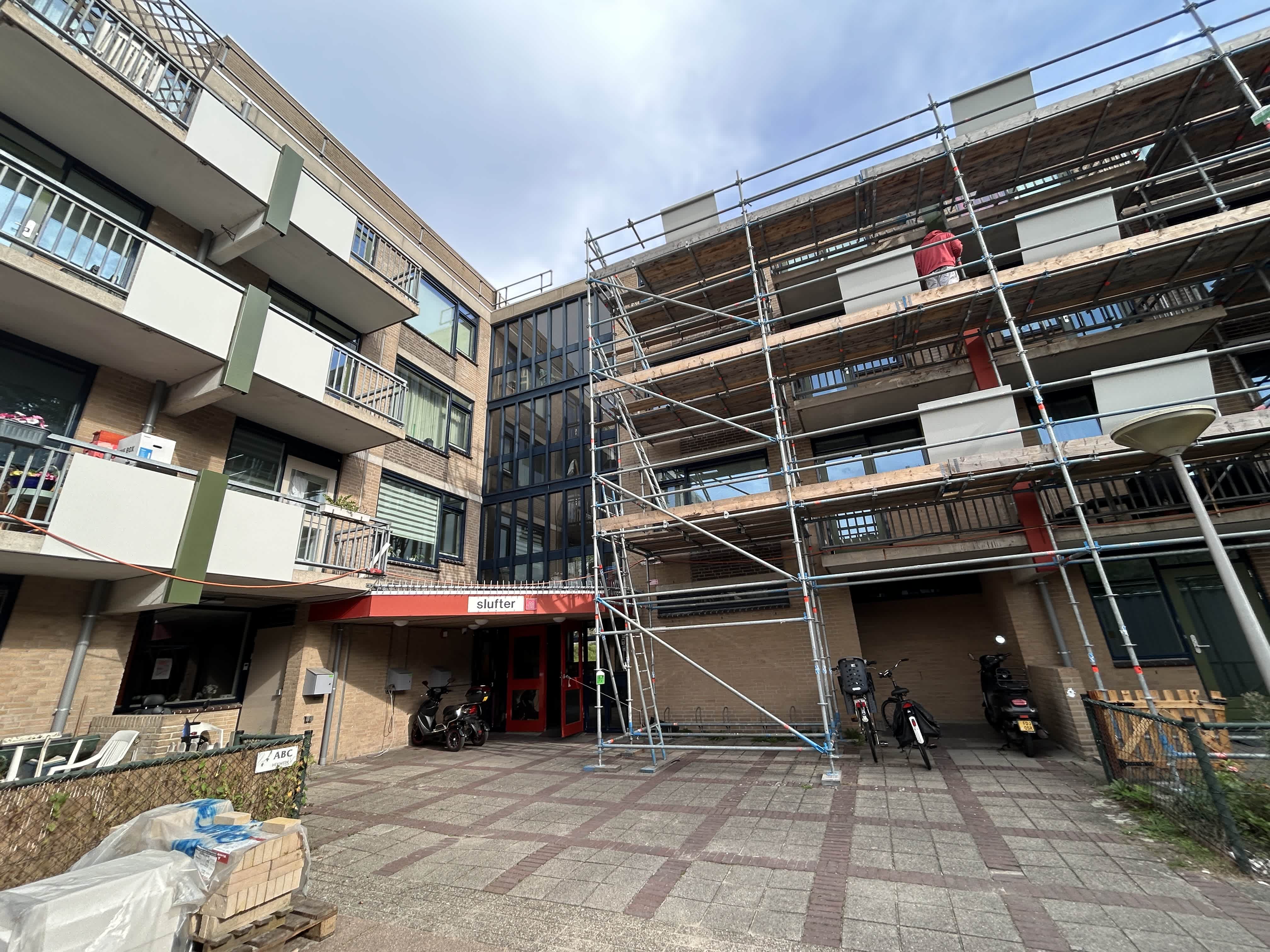 Galerijflat in Amsterdam