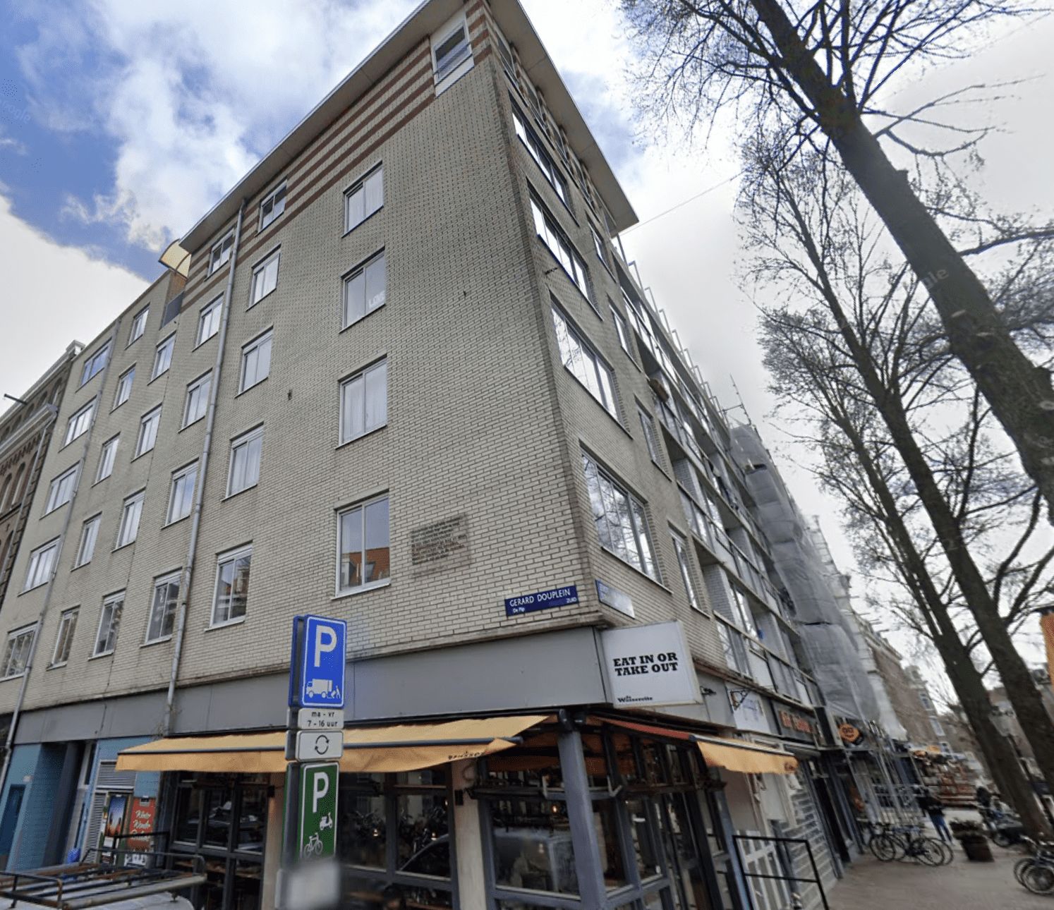 Portiekwoning in Amsterdam