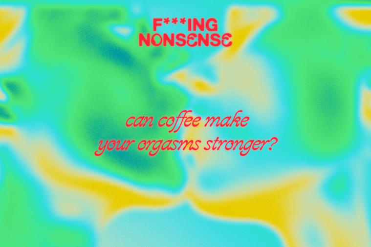 A colorful background with red text saying F*** nonsense 