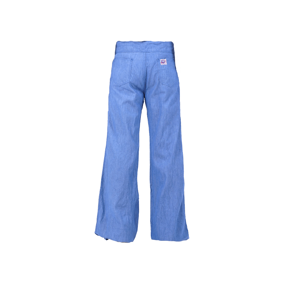 Vintage 70s Wide Leg Denim Trousers