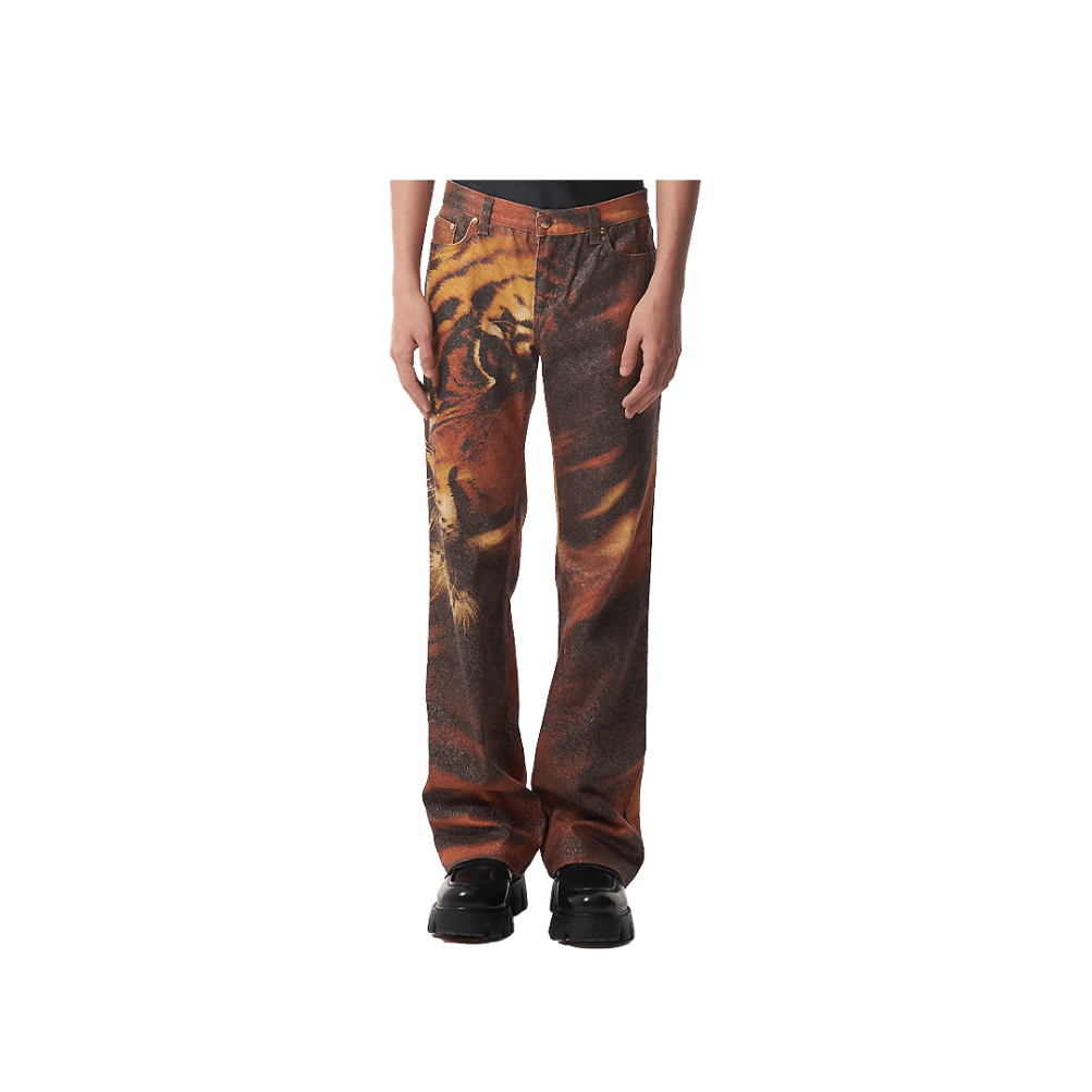 Vintage Just Cavalli Tiger Printed Jeans