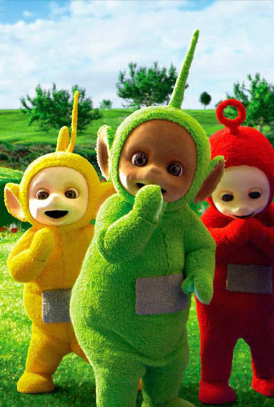 The Teletubbies are coming to your wardrobe