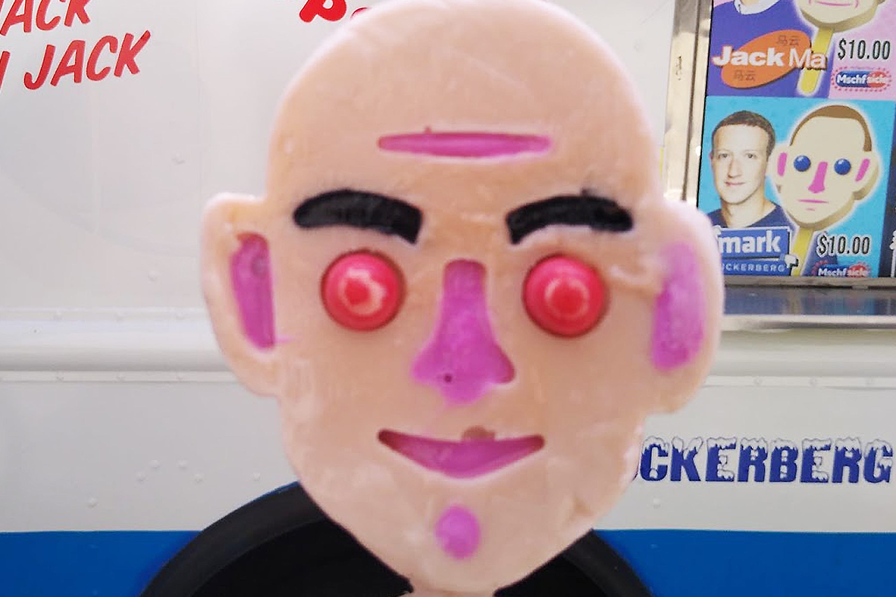 These ‘Eat The Rich’ popsicles look like Elon Musk and Jeff Bezos
