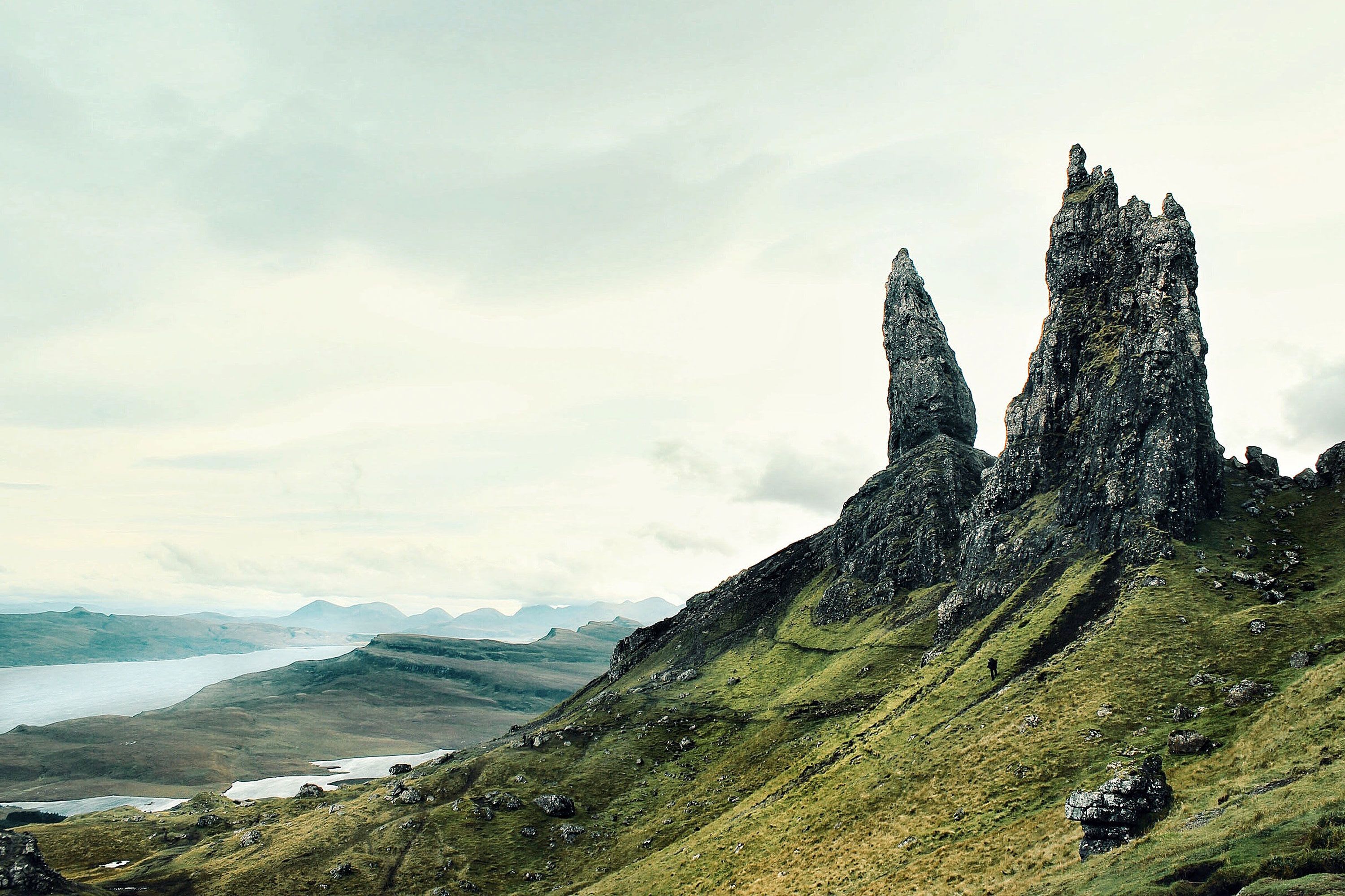 Stunning photos show the before and after transformation of a rewilded Scottish glen
