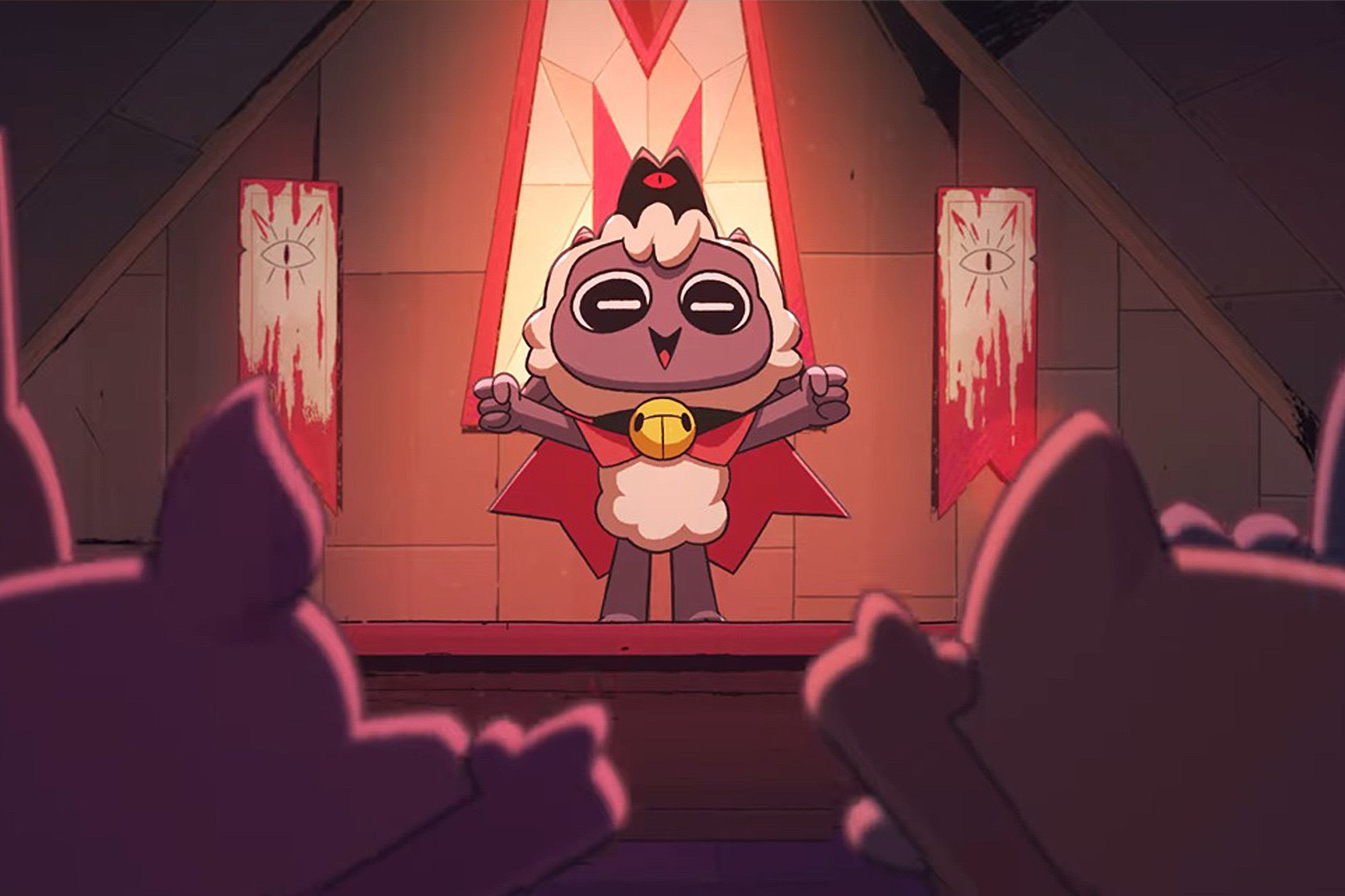 There's a cute culty lamb video game