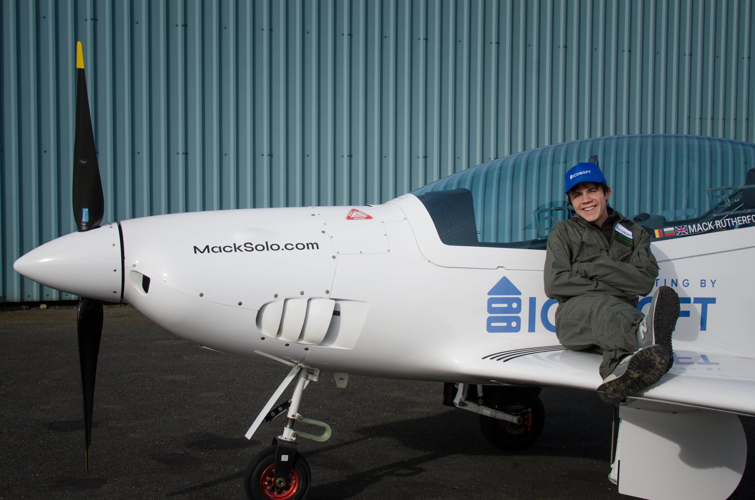 Meet Mack Rutherford: the youngest person to fly solo around the world