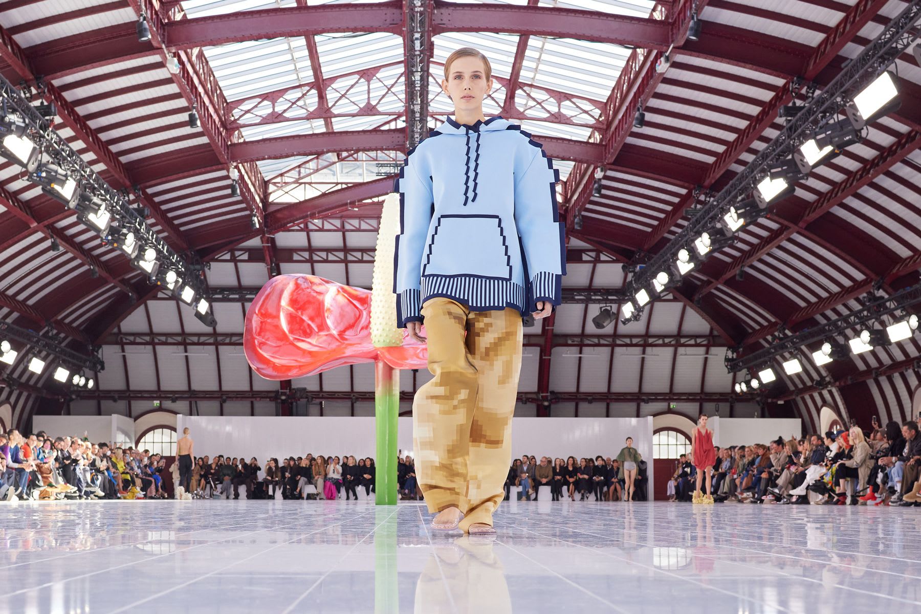 Paris Fashion Week SS23: glitching, getting muddy and the spray-on dress
