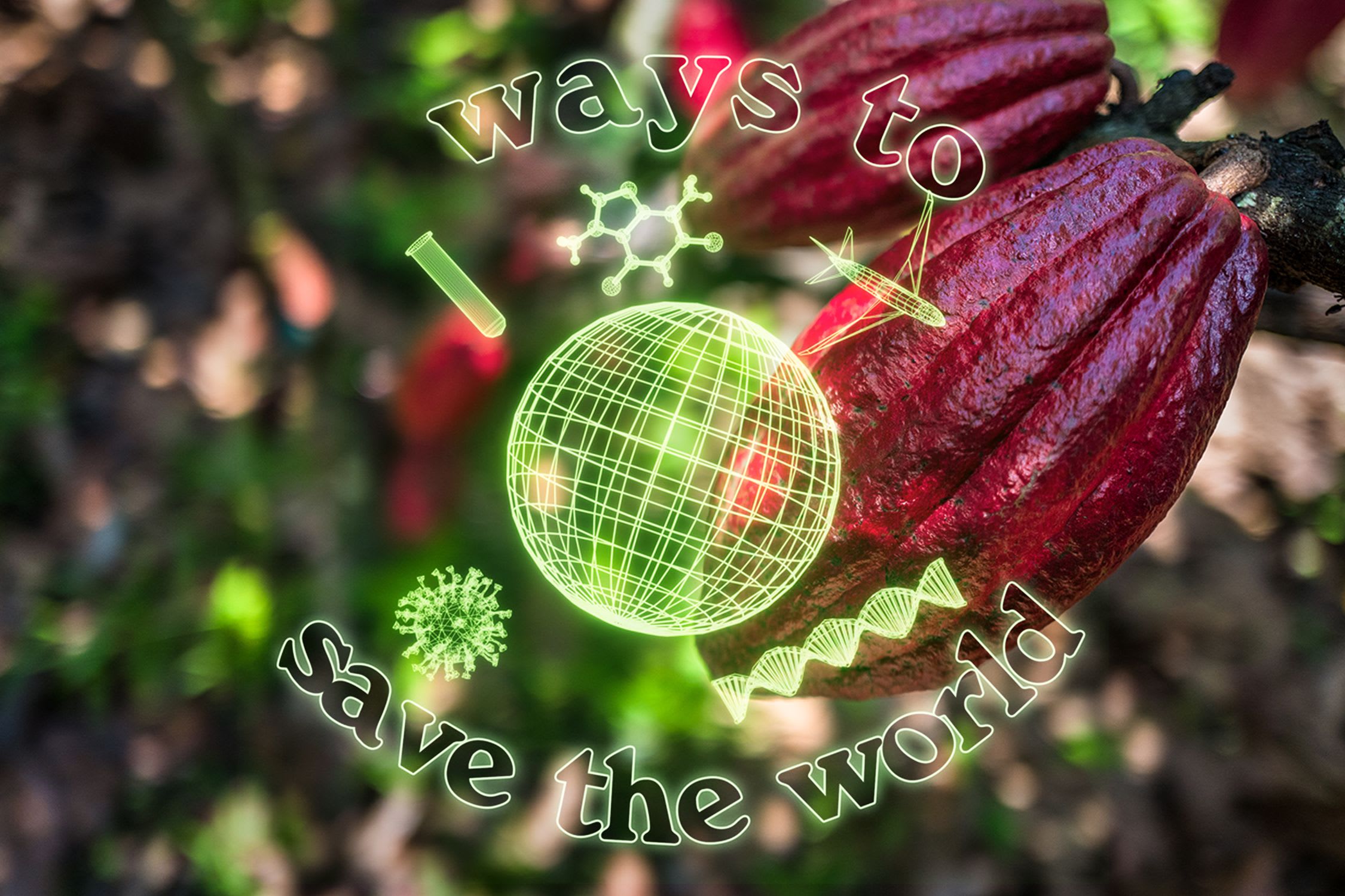 A way to save chocolate which also saves the world