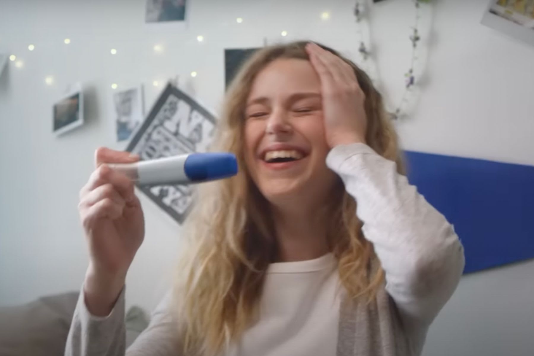 Revolutionary pregnancy test advert shows woman who doesn’t want to be pregnant