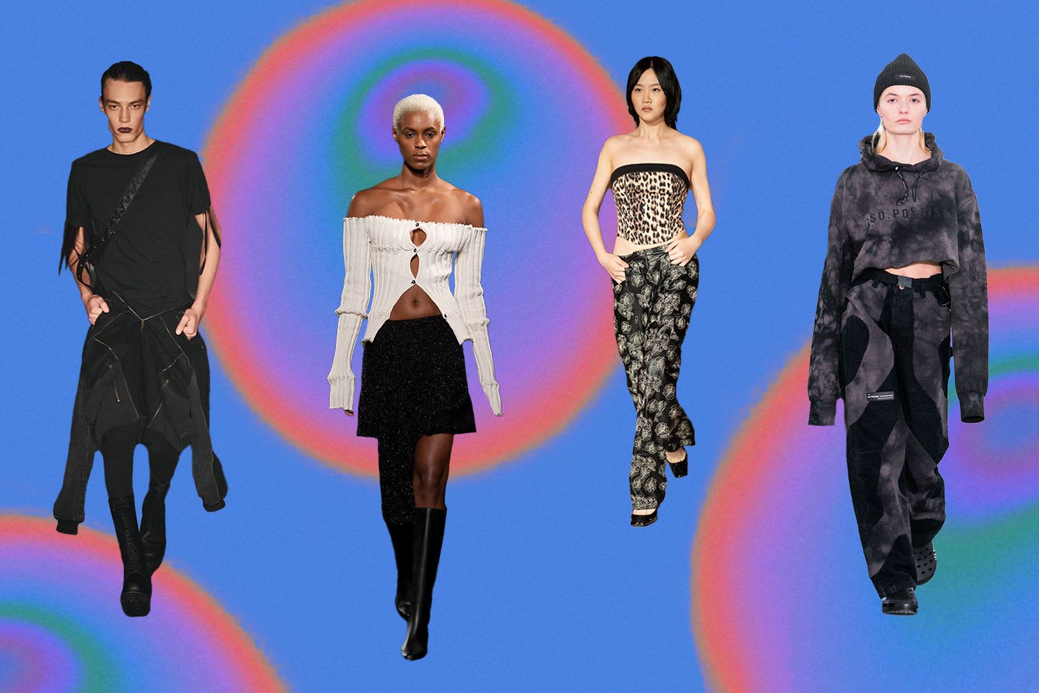 Models at Copenhagen Fashion Week