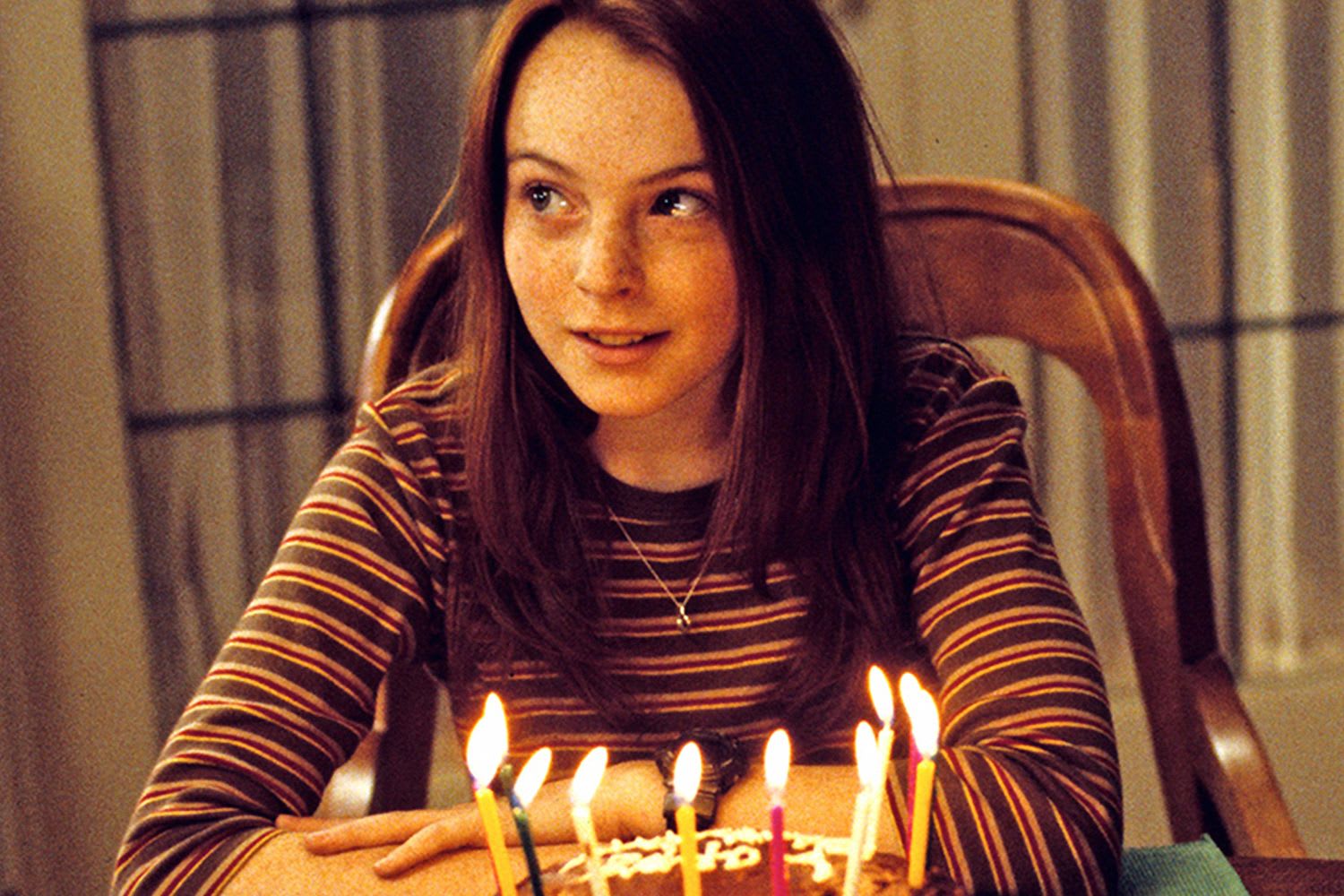 Young Lindsay Lohan in Freaky Friday