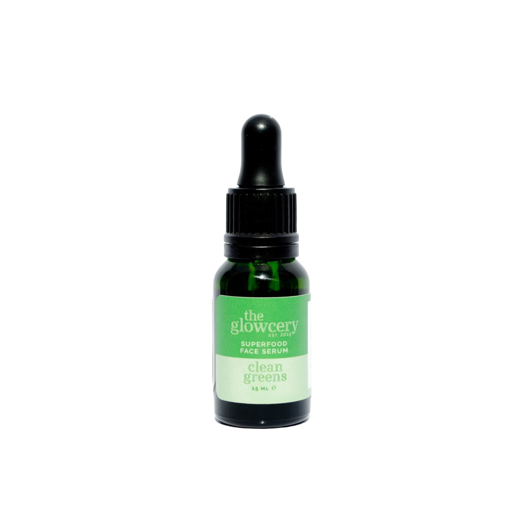The Glowcery - Clean Greens Superfood Serum Facial Oil