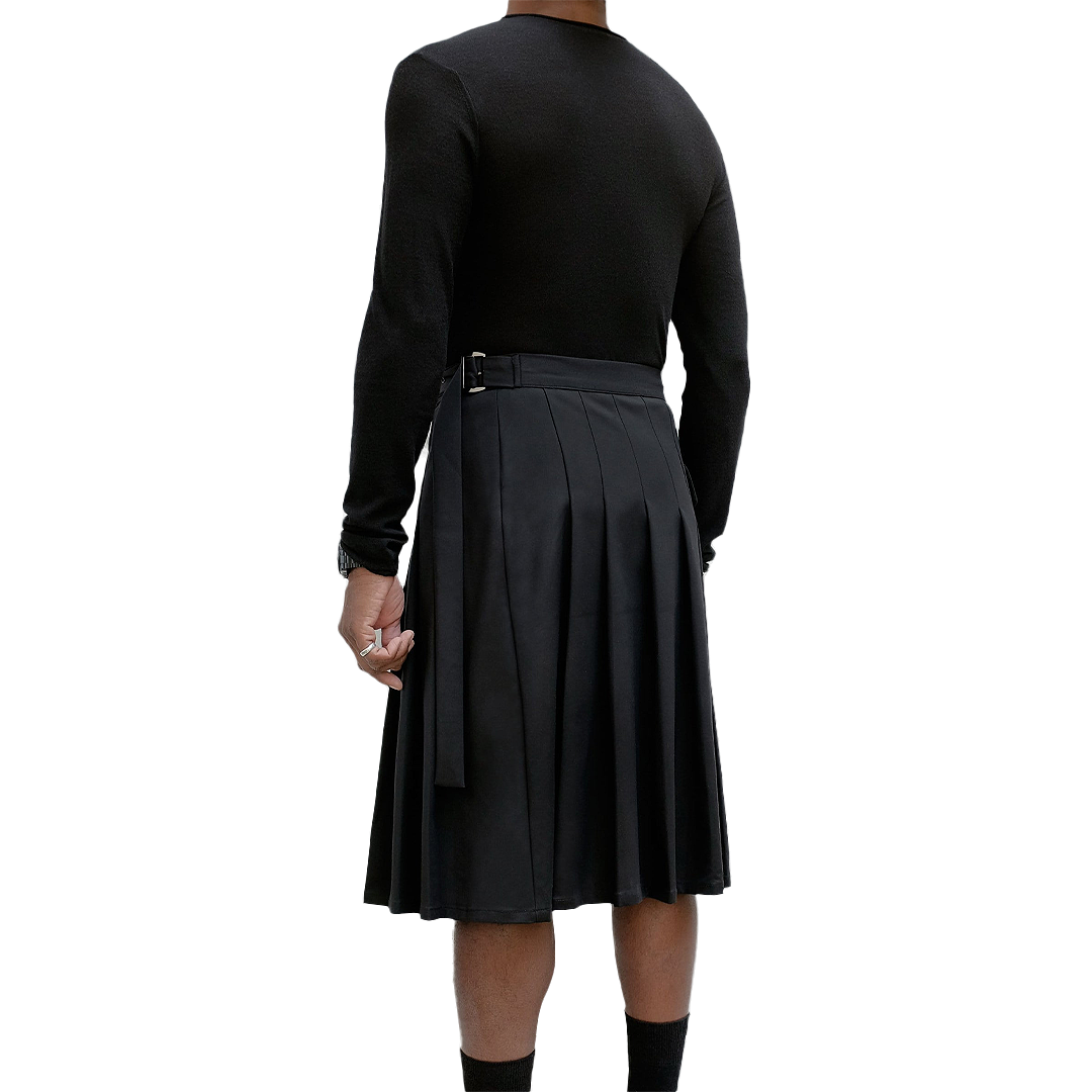 Noko club - George Men's 7 Pleat Skirt