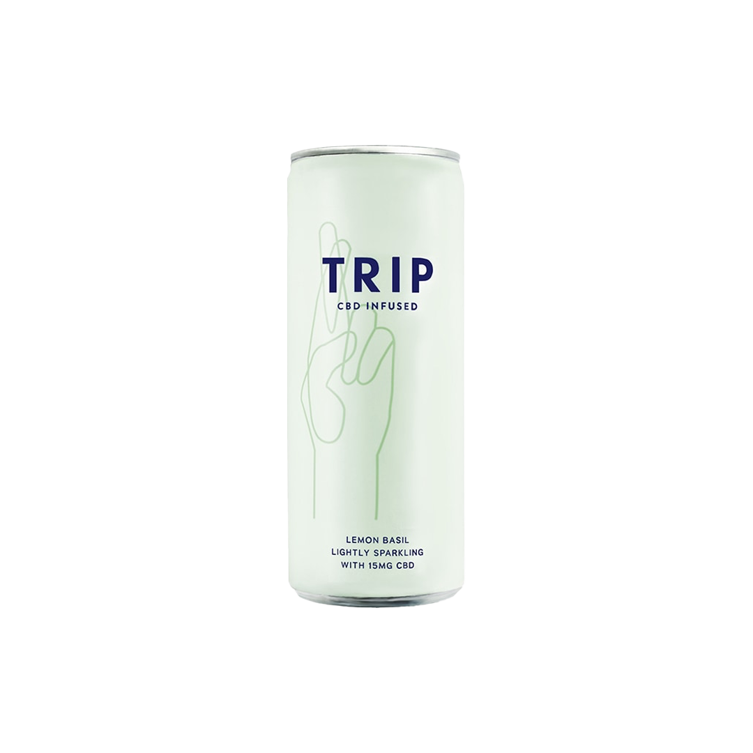 TRIP - Lemon, Basil CBD Drink