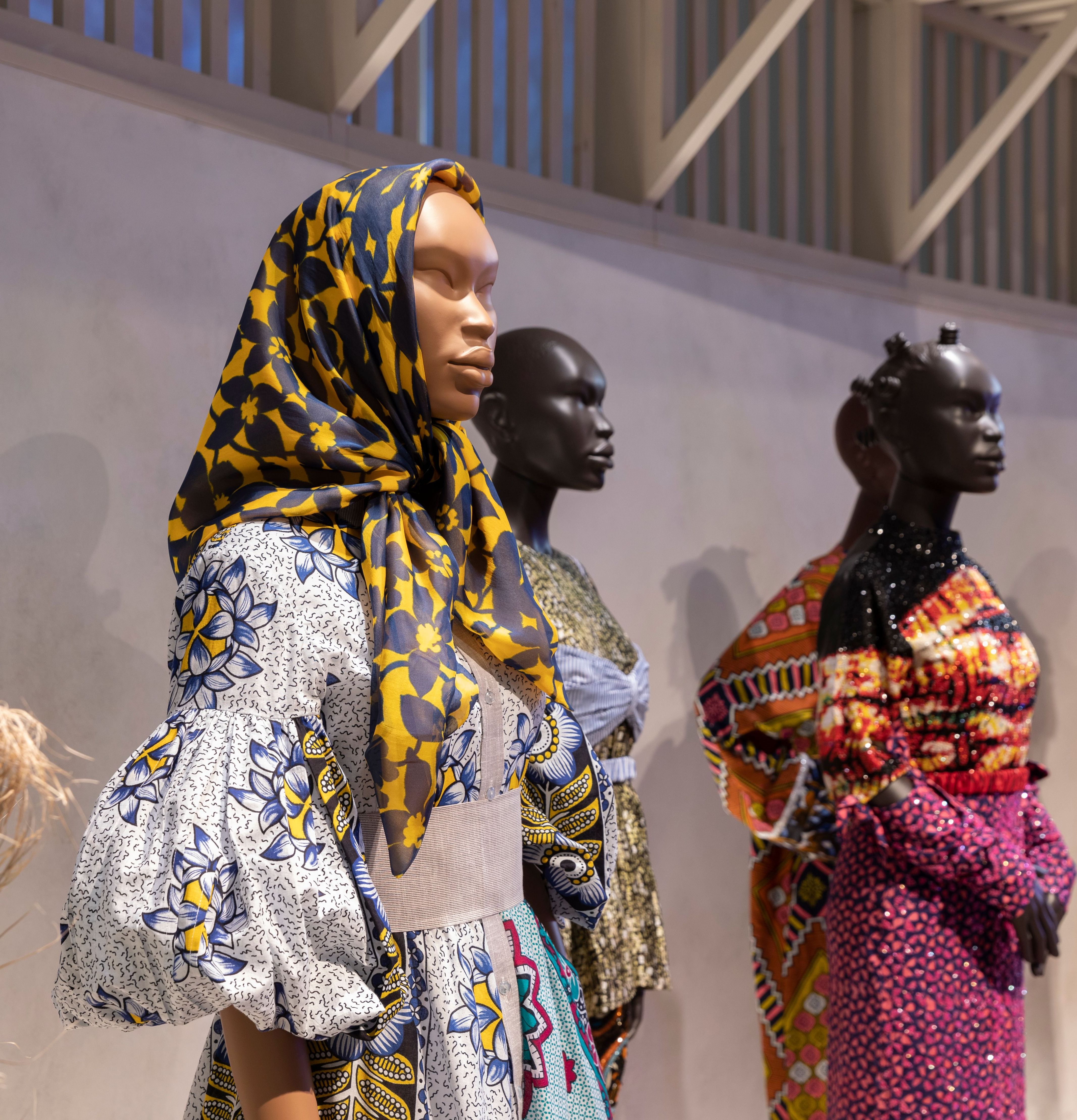 Inside the Africa Fashion exhibition · V&A