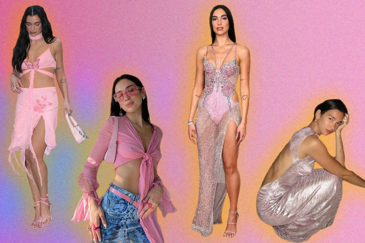 She has a vision and a talent': Dua Lipa designs first collection for  Versace, Fashion