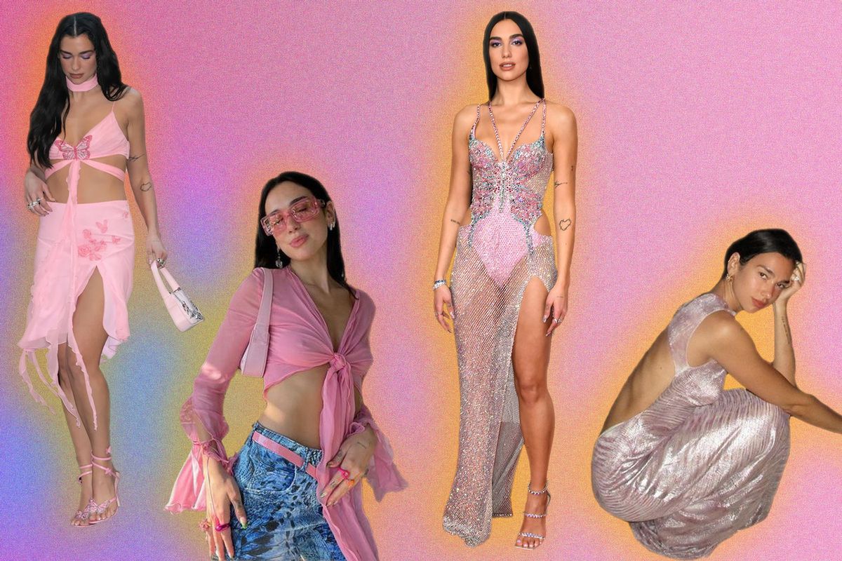 Dua Lipa embraces the pants trend of the season