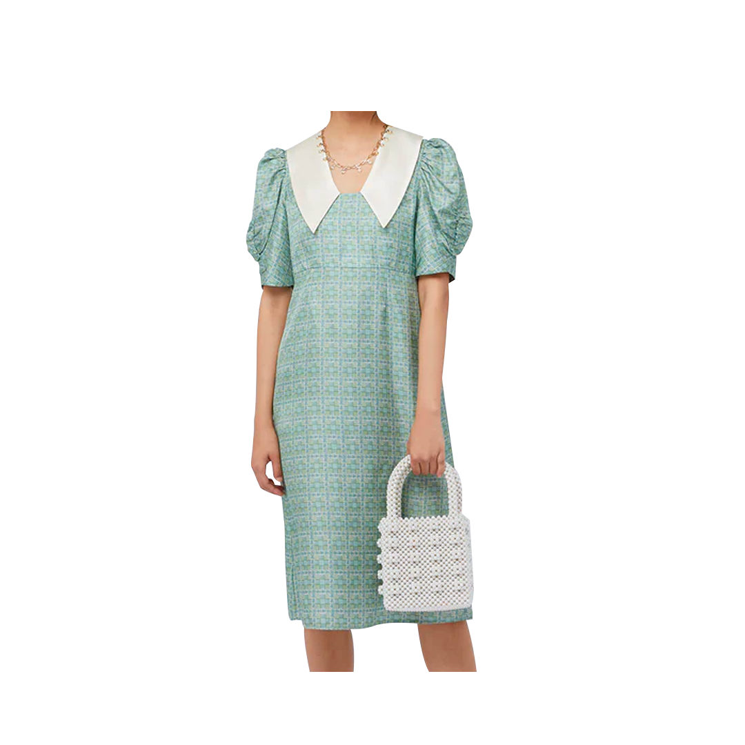 Maple Dress Floral Green