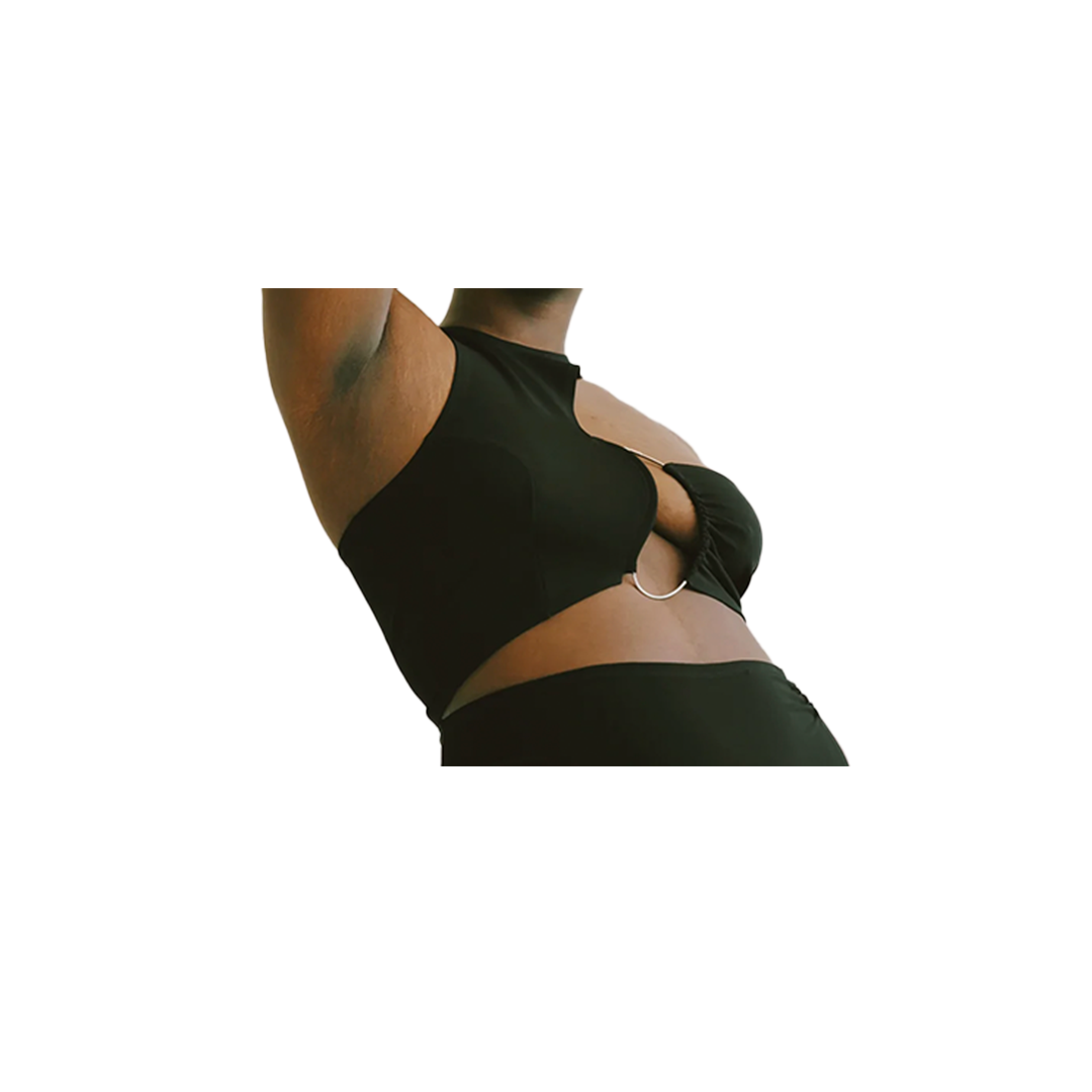 Framed Hourglass Draped Top