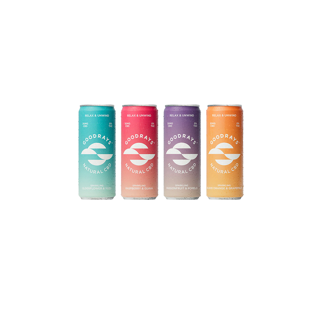 The Goodrays 4 Flavours Mixpack