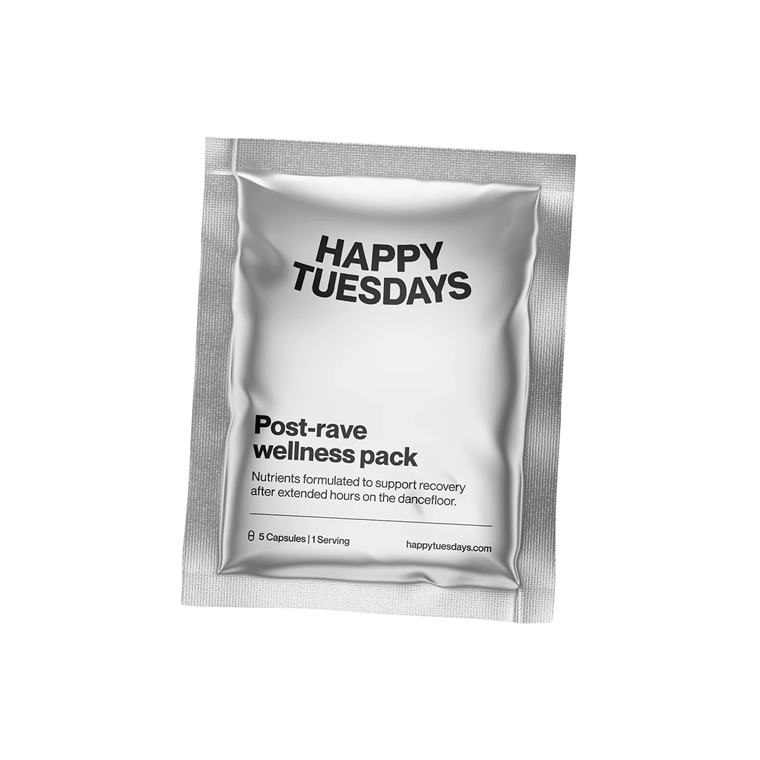 Post-rave wellness pack