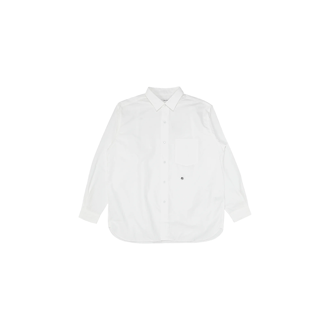 White Collar Wind Shirt