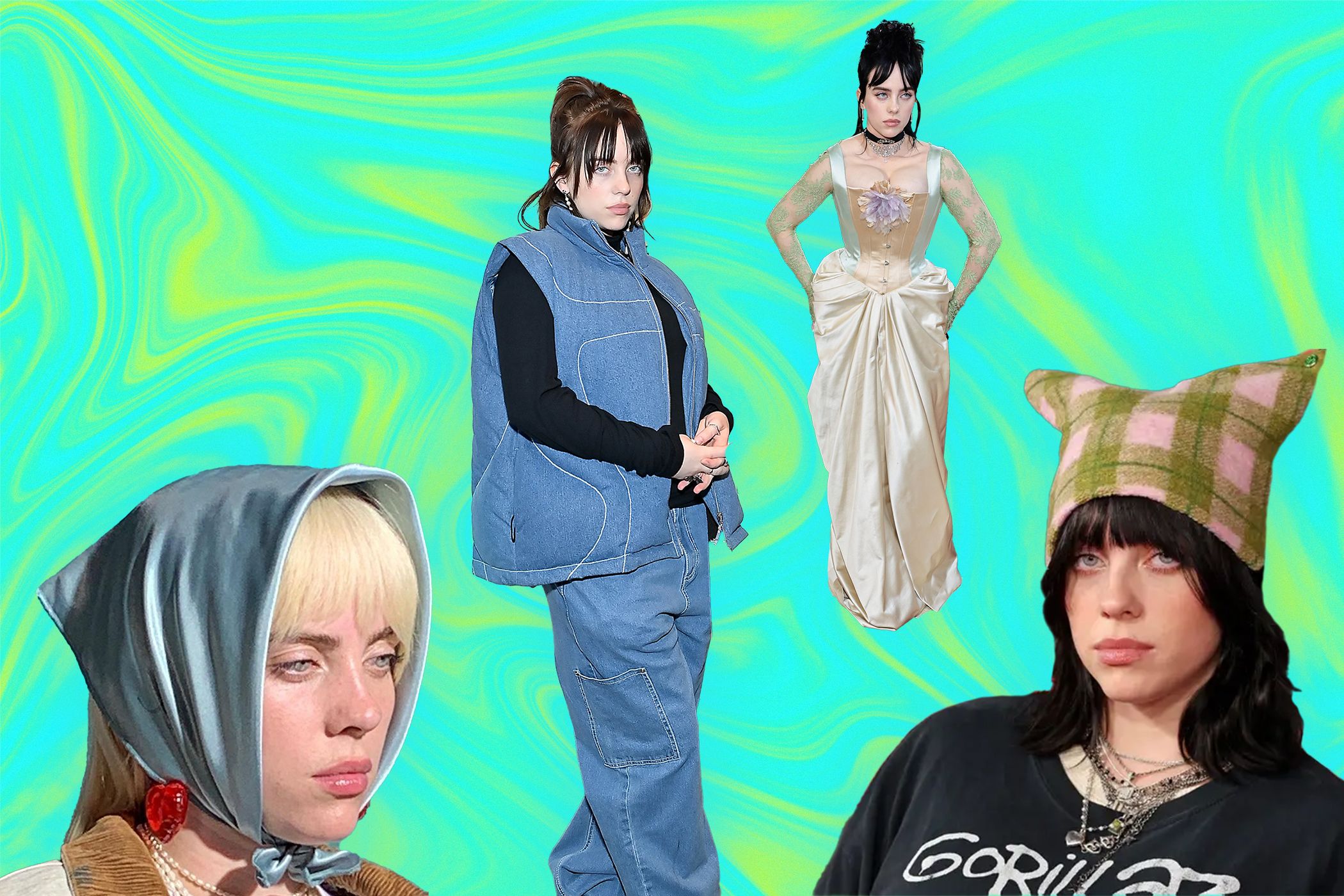 How to Wear a Puffer Jacket the Billie Eilish Way