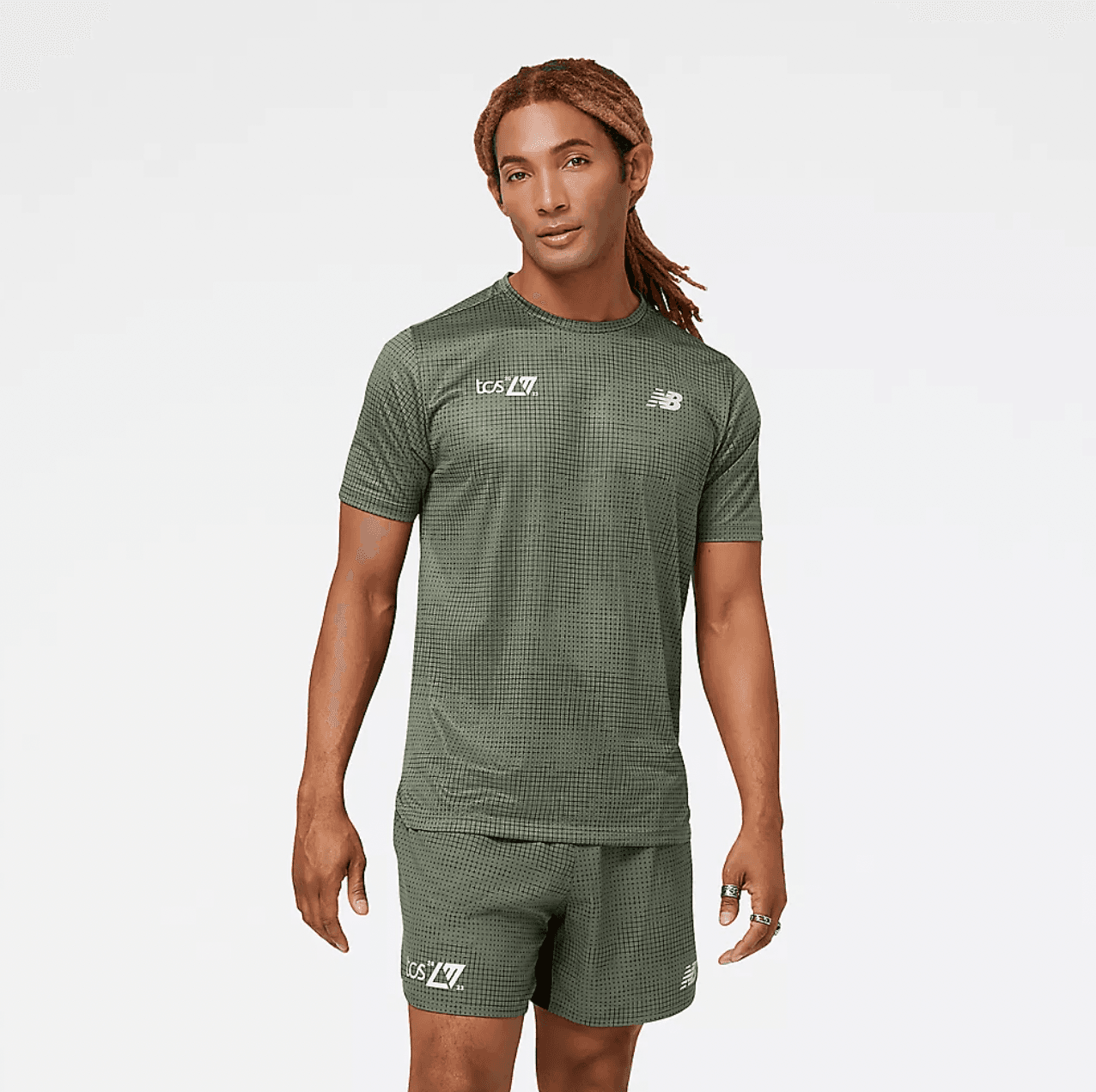 (Mens) London Edition Printed Impact Run Short Sleeve