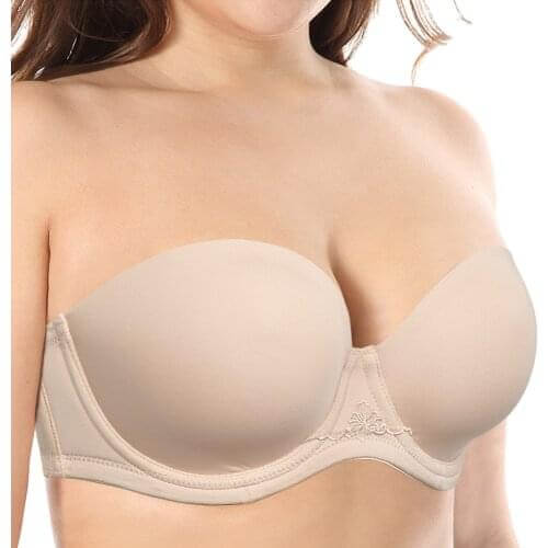 Cup Shape Strapless Bras