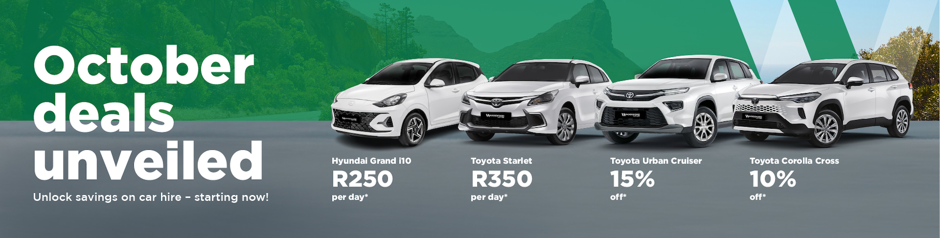 Top picks for car hire savings