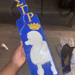 Zeta Sorority Paddle