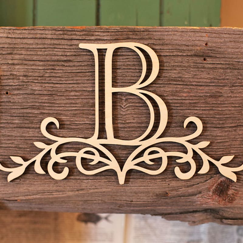 CUSTOMIZE WITH A MONOGRAM